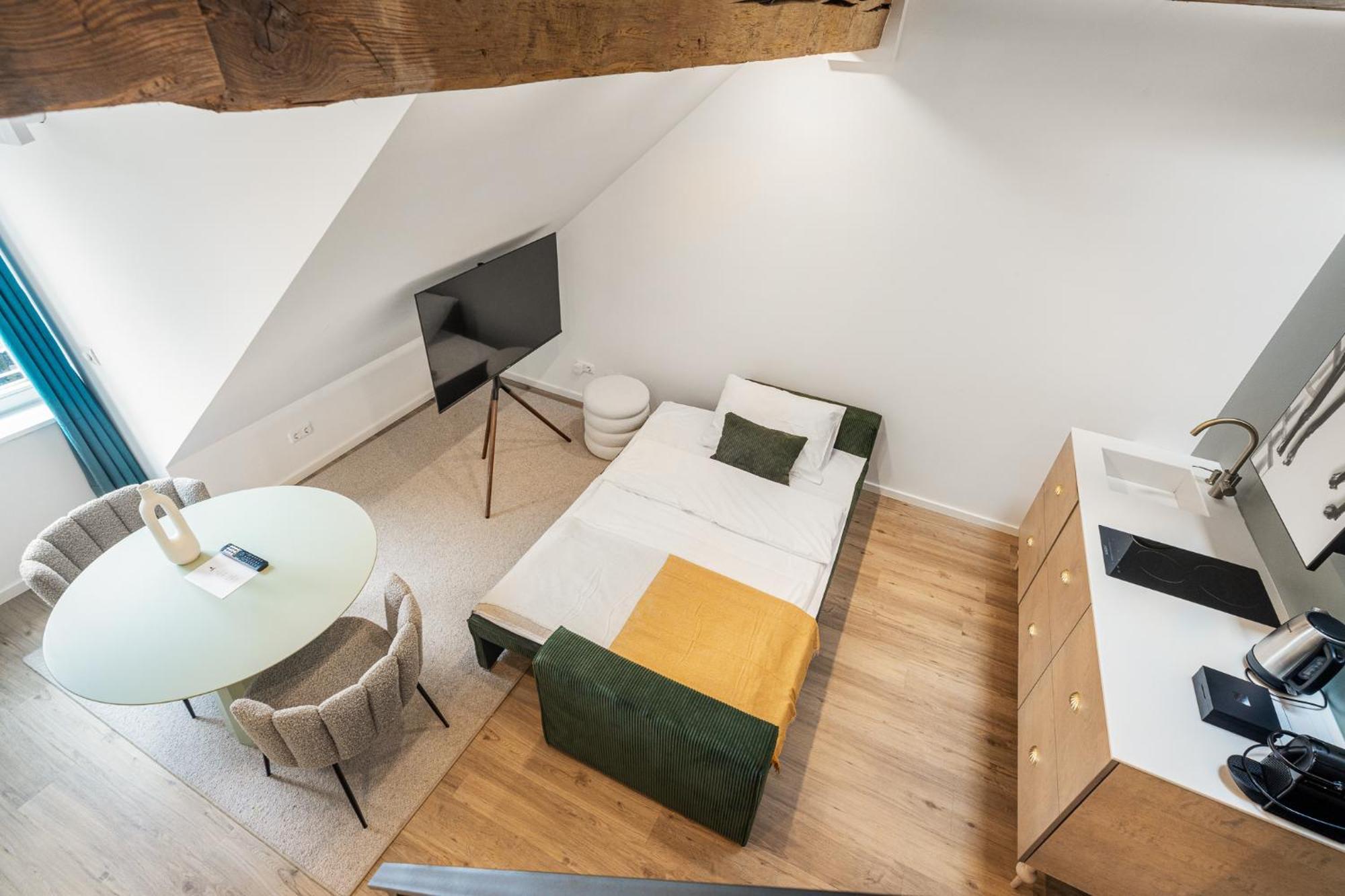 מינכן Kalm Stay - A Design Aparthotel חדר תמונה